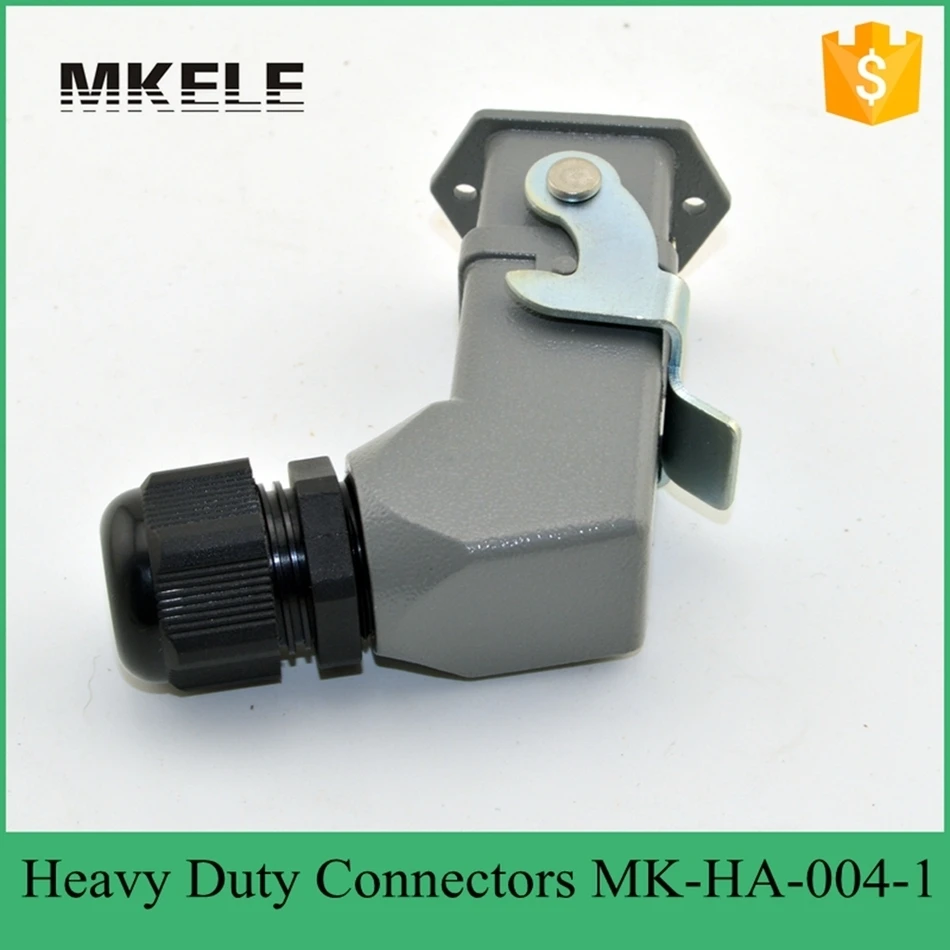 4 Pin 10A 250V Rectangular Plug Connector 4 Core Air Plug Runner Connector Automotive Connectors MK-HA-004-1