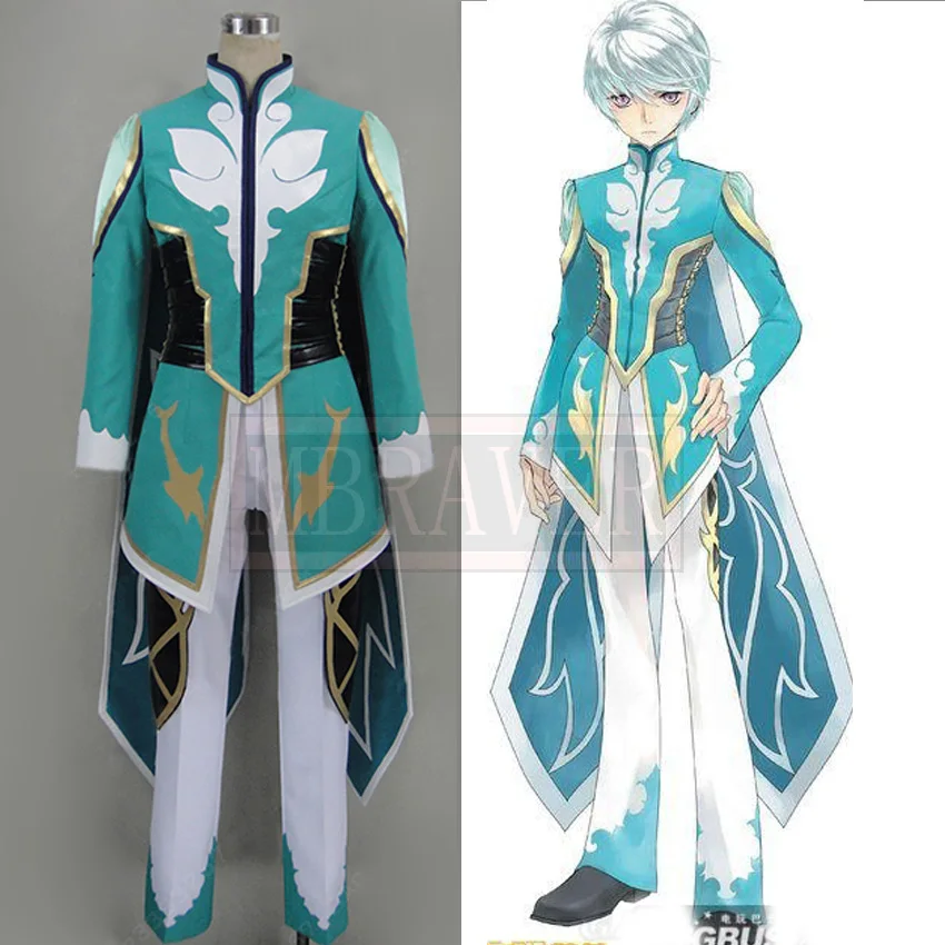 Tales of Zestiria Mikleo Halloween Uniform Christmas Party Halloween Uniform Outfit Cosplay Costume Customize Any Size