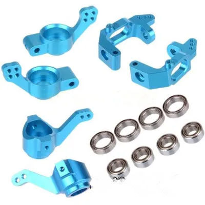 HSP brontozaur części zamienne aluminiowa piasta sterująca 102210 102211 102212 102010 102011 102012 dla 1/10 RC Monster Truck Buggy