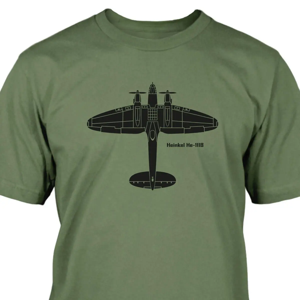 cotton  best sleling Heinkel He-111 T-Shirt