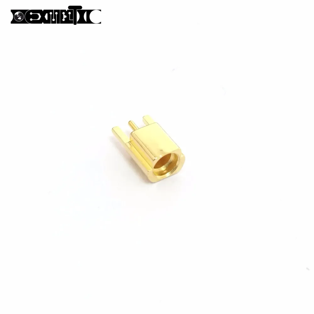 

1pc MMCX Female Jack RF Coax Connector PCB mount solder post Straight Goldplated NEW wholesale