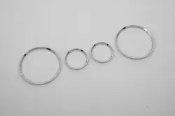 Chrome Dash Board Gauge Ring Set For Opel Corsa B