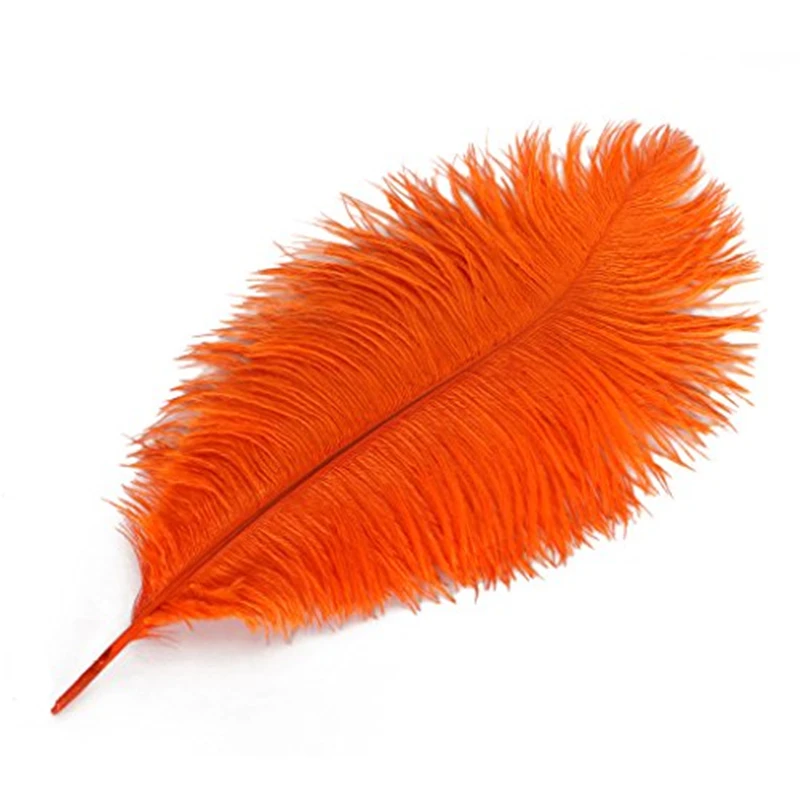 Wholesale Pcs 35-40cm Beautiful Cheap Colored Ostrich Feathers Diy Jewelry Accessories Wedding Decorations Plume Ostrich