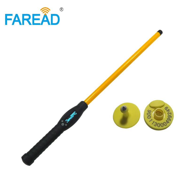 X50pairs أفضل بيع شحن مجاني 134.2 كيلو هرتز LF RFID العلامات الحيوان الأذن العلامة لإدارة الماشية ISO القياسية