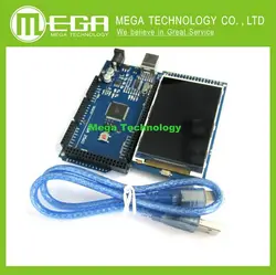 3.2 inch TFT LCD screen module Ultra HD 320X480 + MEGA 2560 R3 Board, CH340G, with usb cable