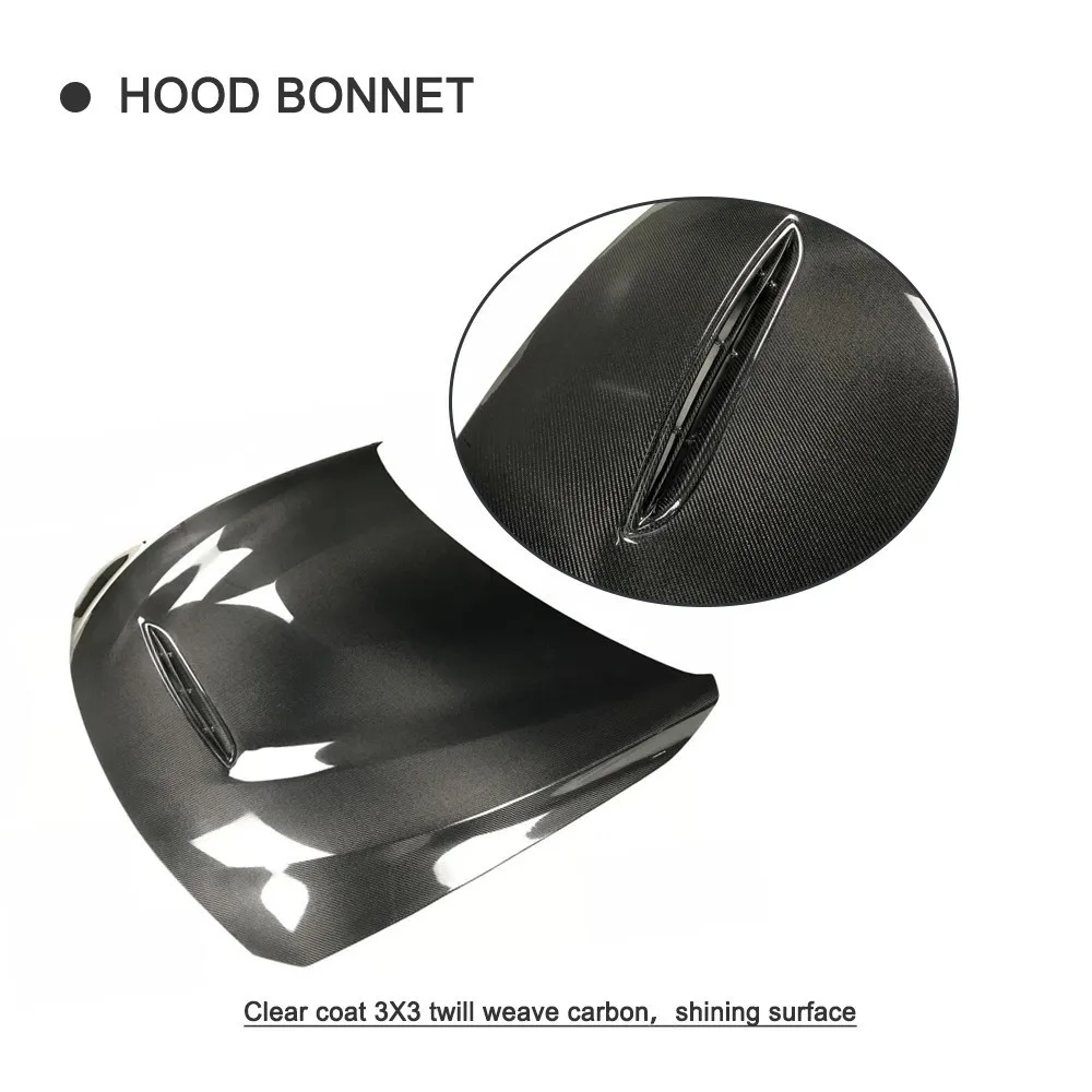 Carbon Fiber Car Racing Hood Bonnet Engine Cover for BMW 3 4 Series F30 F32 F80 F82 F83 M3 M4