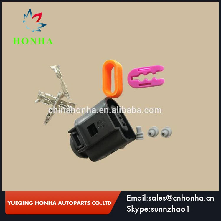 5/10/20/50/100 pcs 3 PIN 1.5MM Camshaft Cam Sensor Connector Pigtail Case for 02-04 A4 A6 AVK Camshaft Cam Sensor Plug Connector