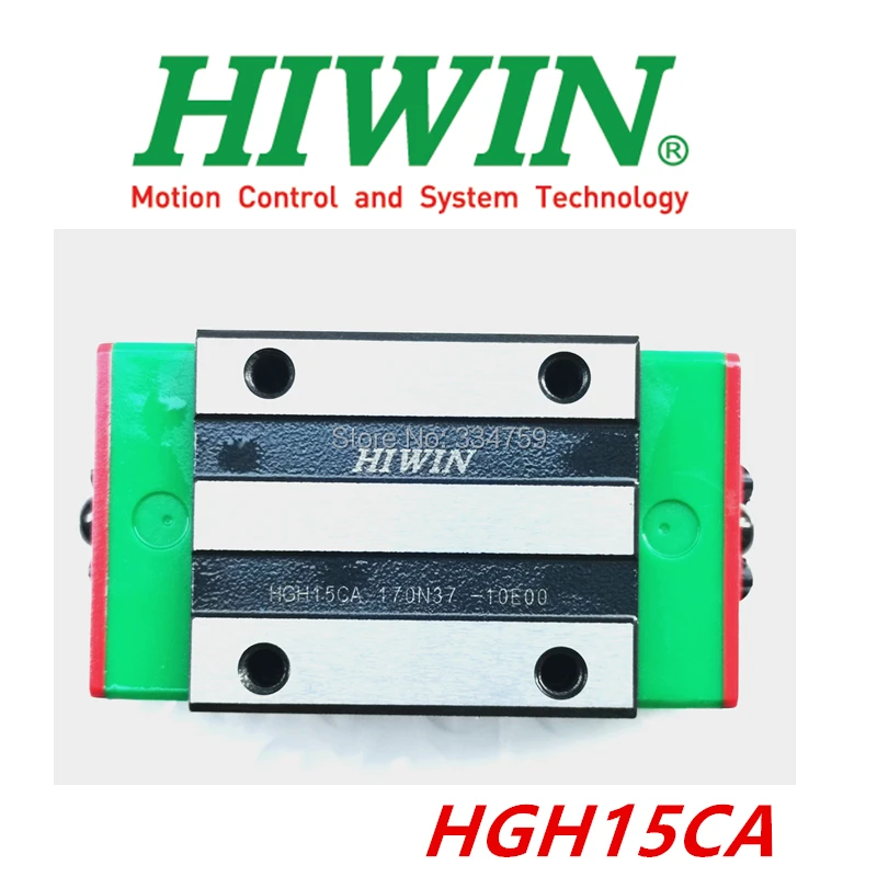 

Original HIWIN HGH15CA linear carriage for HGR15 15mm linear guide for cnc parts