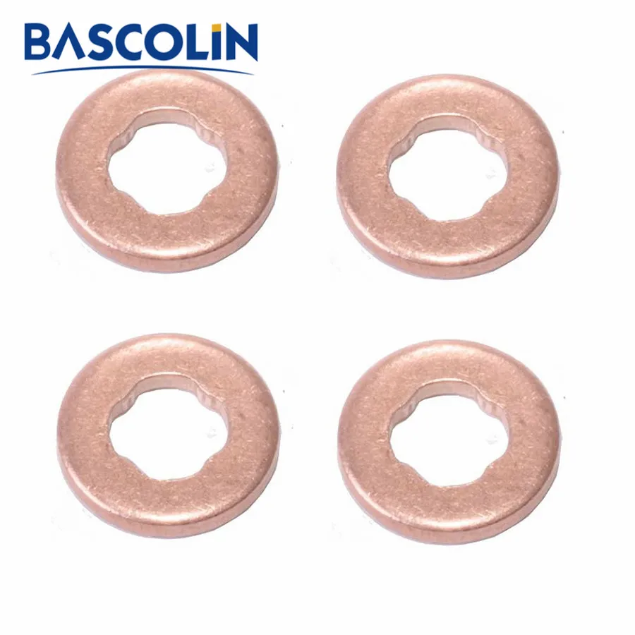 

BASCOLIN Common Rail Injector Copper Shim F00VC17505 / Nozzle Copper washer F 00V C17 505