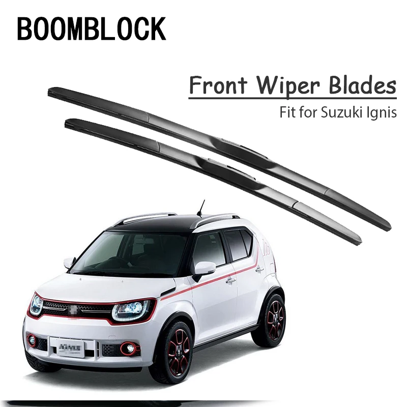 

Car Windshield Rubber Front Wiper Blades Arm Kit For Suzuki Ignis 2008 2007 2006 2005-2003 Windscreen Original Wiper Accessories