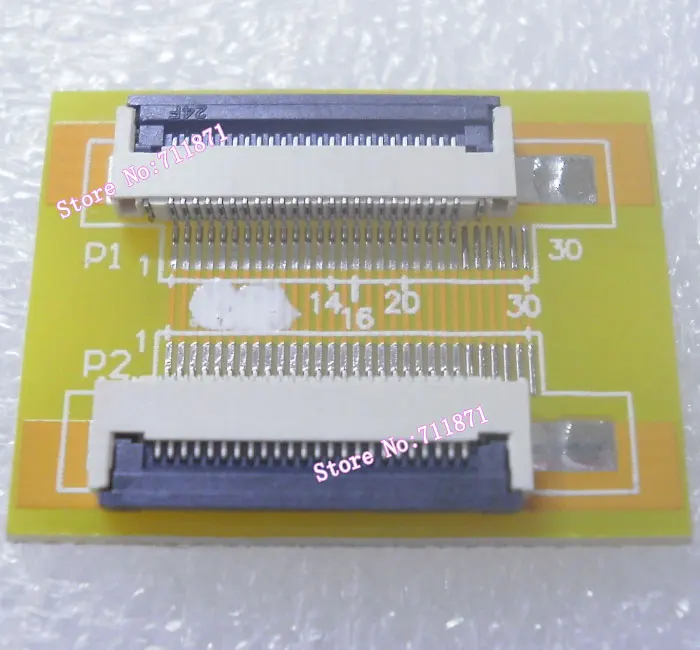 

Spacing 0.5mm 24 Pin TTL FFC cable extension Adapter 24 pin FPC Line extension Adapter 24P FFC cable lengthen connector joint