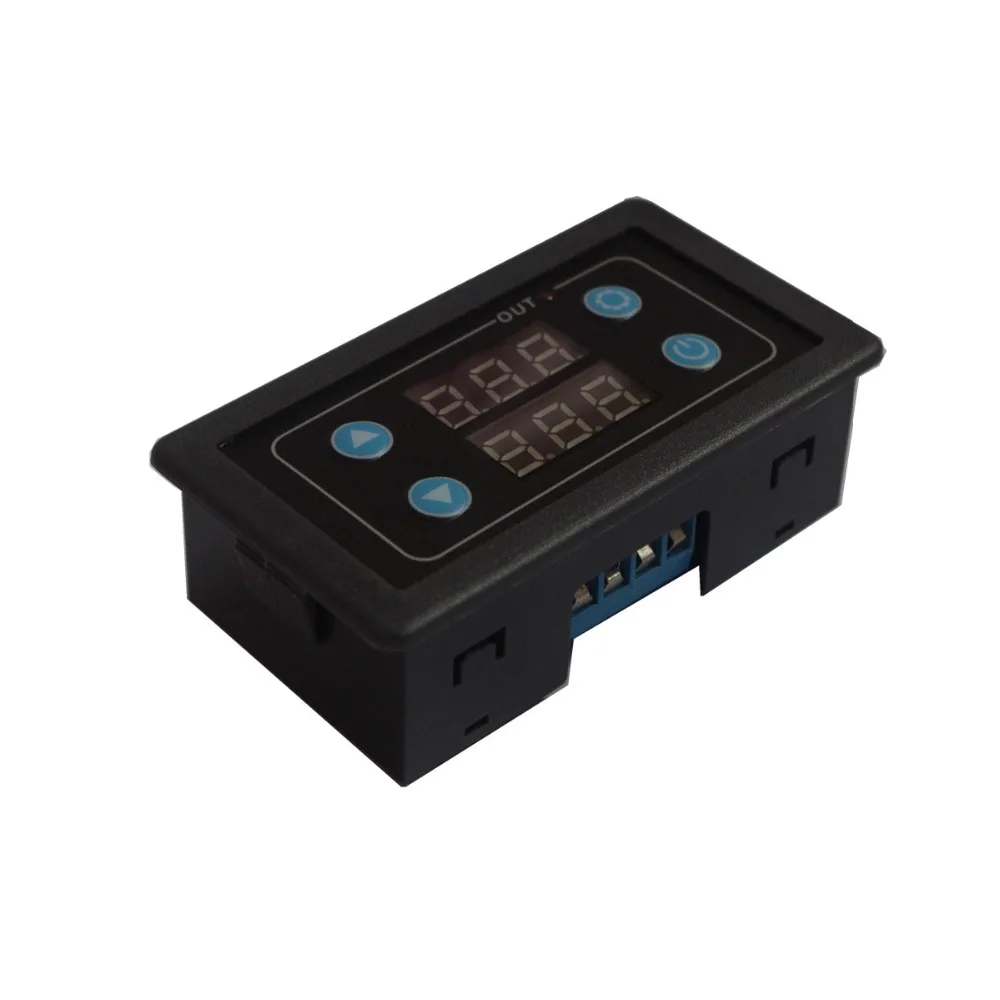 Trigger digital display time relay 4~24V trigger cylinder solenoid valve foot switch control