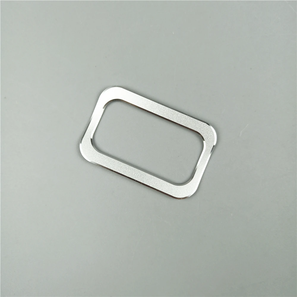 Car Door Trunk Button Frame Decoration Cover Trim For Mercedes Benz C Class W205 GLC X253 2015-2018 Aluminium Alloy