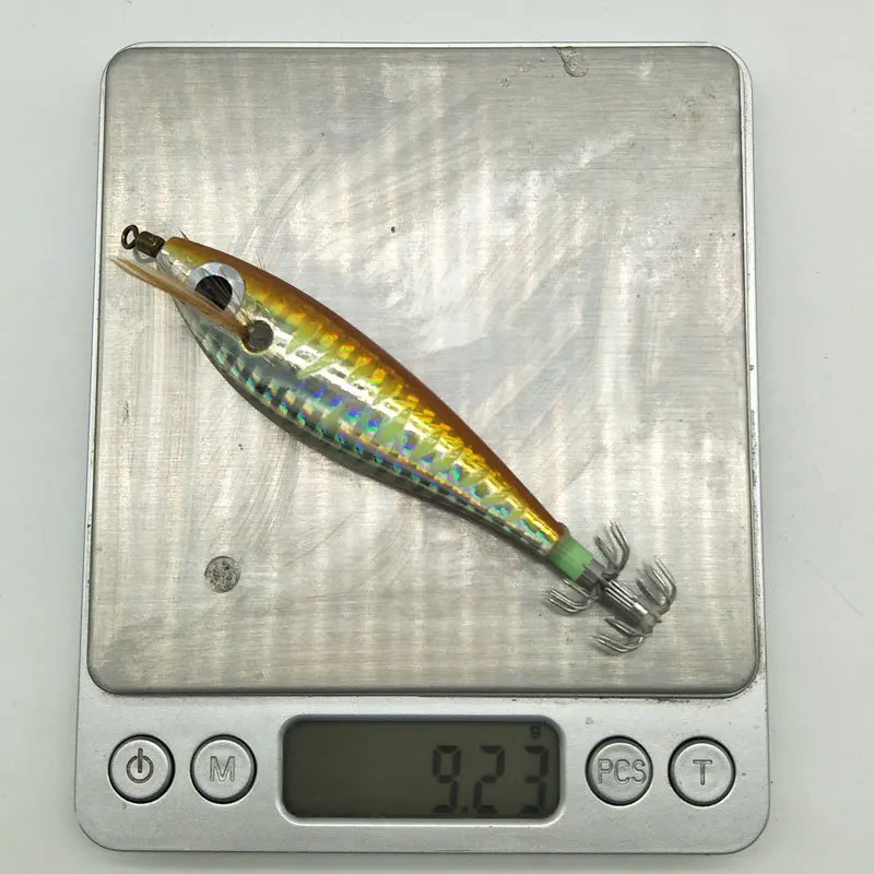 10CM/9.2gLuminous Fishing Shrimp Lure Bait Shrimp Bait Octopus Squid Hook Shrimp Jig Pesca Sinker Carp Fishing Wobbler Balancer