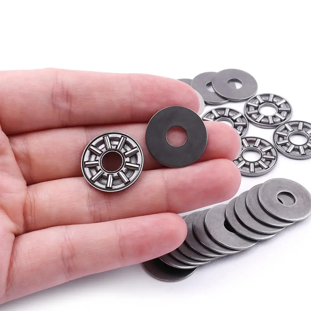 Conjuntos 10 3-em-1 AXK0619- AXK1730 + 2AS Agulha Thrust Rolamentos Axiais Rolamentos de Rolos Com Duas Anilhas Plana Empuxo do Rolamento de Esferas