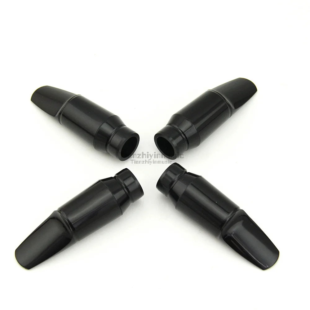 Excellent Eb Alto Saxophone Sax Plastic Mouthpiece 4pcs    Delivery pad