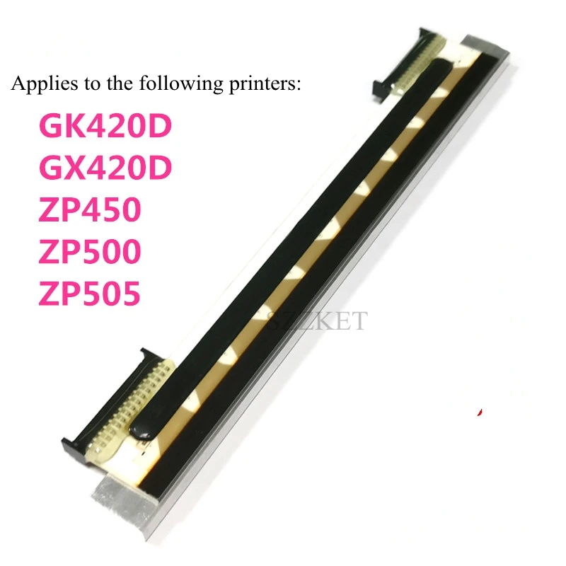 

New Thermal Printhead Printer Print Head for Zebra ZP450 ZP550 ZP500 ZP505 GX420 GK420 GX420D GK420D ZP420d Bar Code Print Head