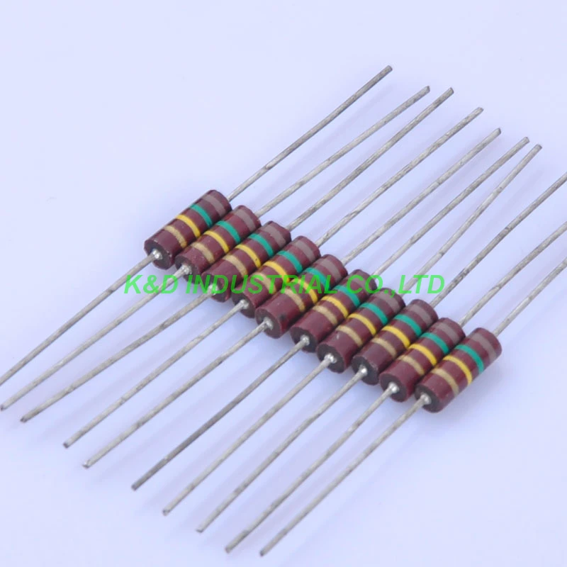 10pcs Carbon Composition Vintage Resistor 0.5W 150K