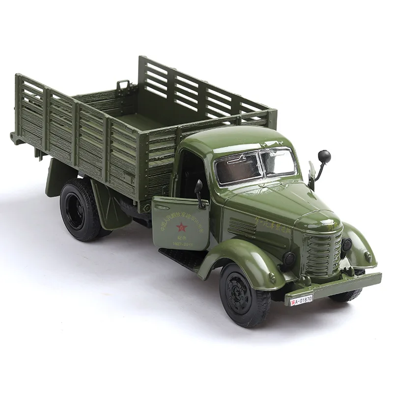 Sale 1:36 Military transport truck alloy model,simulation metal die-casting sound and light pull back model,free shipping