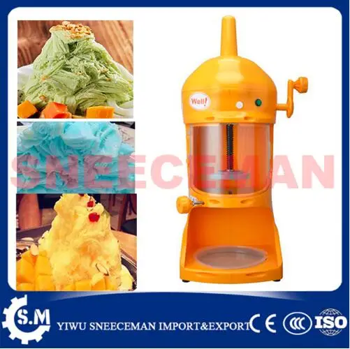 90kg/h Hot used shaved ice machines Electric Snow Ice Cream Shaver Shaved Machine ice Crusher machine