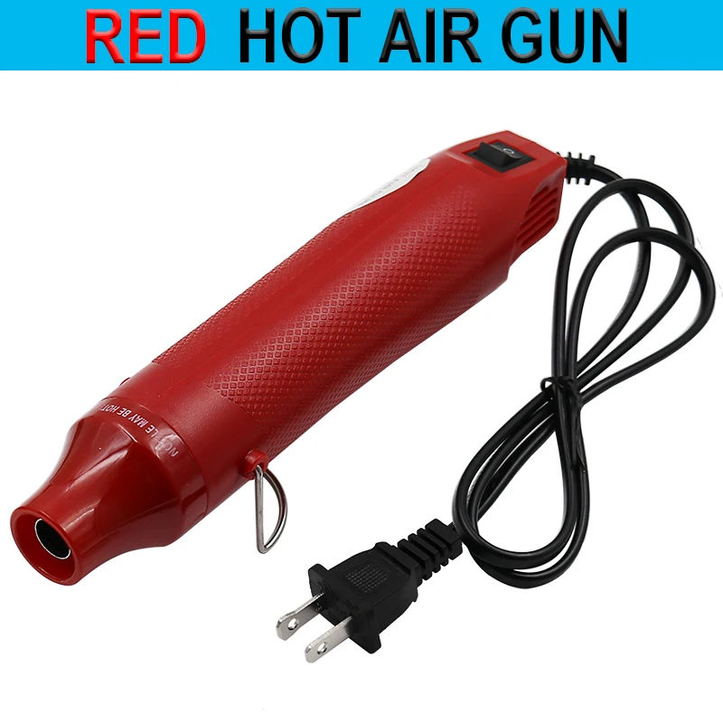 110V Diy Gebruik Van Warmte Pistool Elektrische Us Power Tool Hot Air 300W Temperatuur Gun Met Ondersteunende Zetel Krimpen plastic Diy Hand Tool