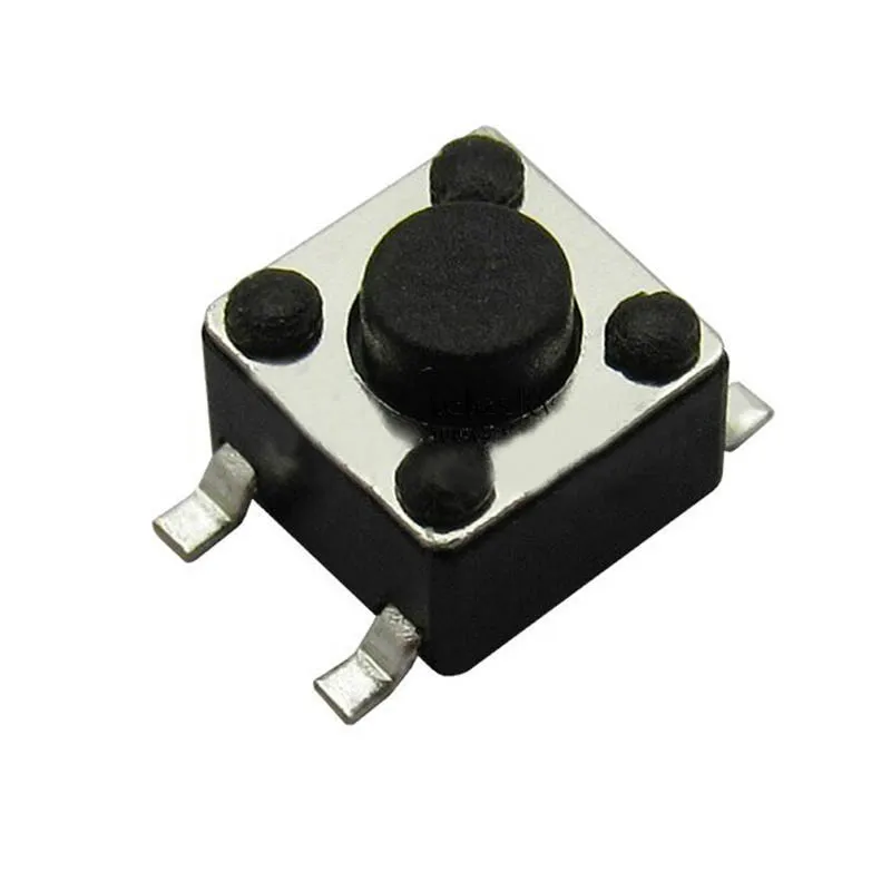 50pcs 4.5*4.5*3.8mm patch button switch push button switch micro switch for electric equipment electric accessories