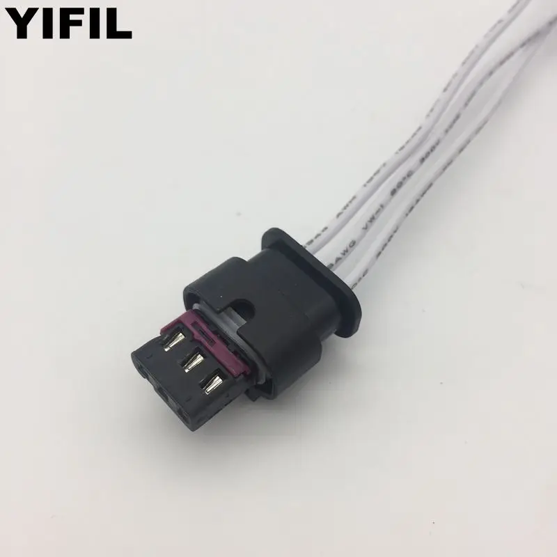 3 Pin PDC Parking Sensor Connector Cable Wire For Ford Galaxy BMW X3 E83 X5 F18 F10 Audi A1 A3 Volvo S80 V70 XC60 4F0973703