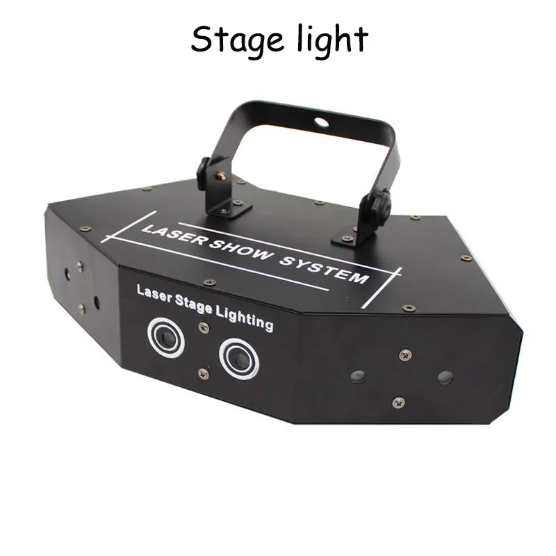 

35w LED Stage Light Red, Green And Blue Six Eyes Scanning Laser Lights KTV Rooms Full Color Laser Lights Bar Discs Flash