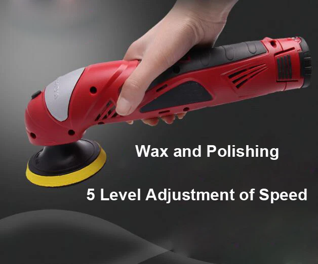 

Mini Portable 12V Rechargeable Polishing Wax Machine Sander with Lithium Battery for Car Polisher Both Direct and Home Use