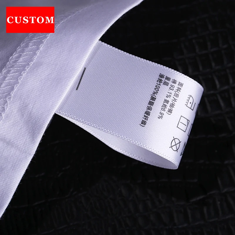 Customized Garment Washing Label, Rice Cotton Clothing Printed, Personalized Shoes Labels, Handmad Private Label, Factory