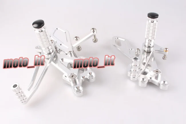 Adjustable Shift Foot Pegs Rear Set Footrests Replacement For Honda CBR600 F4i 2001 2002 2003 2004 Motorcycle Accessory Parts
