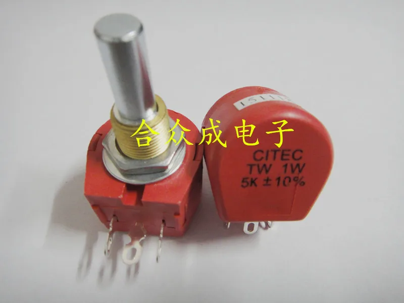 

TE Connectivity CITEC TW 1W 5K & 10% potentiometer imported switch