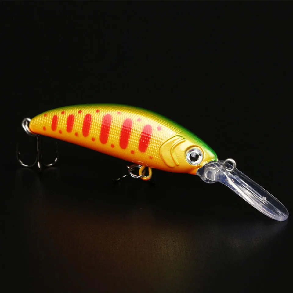 NEW Mini Minnow Fishing lure 5cm Bait Lifelike swing small fish Hard deep diving lures High Quality vibration japan ima 50ss hot