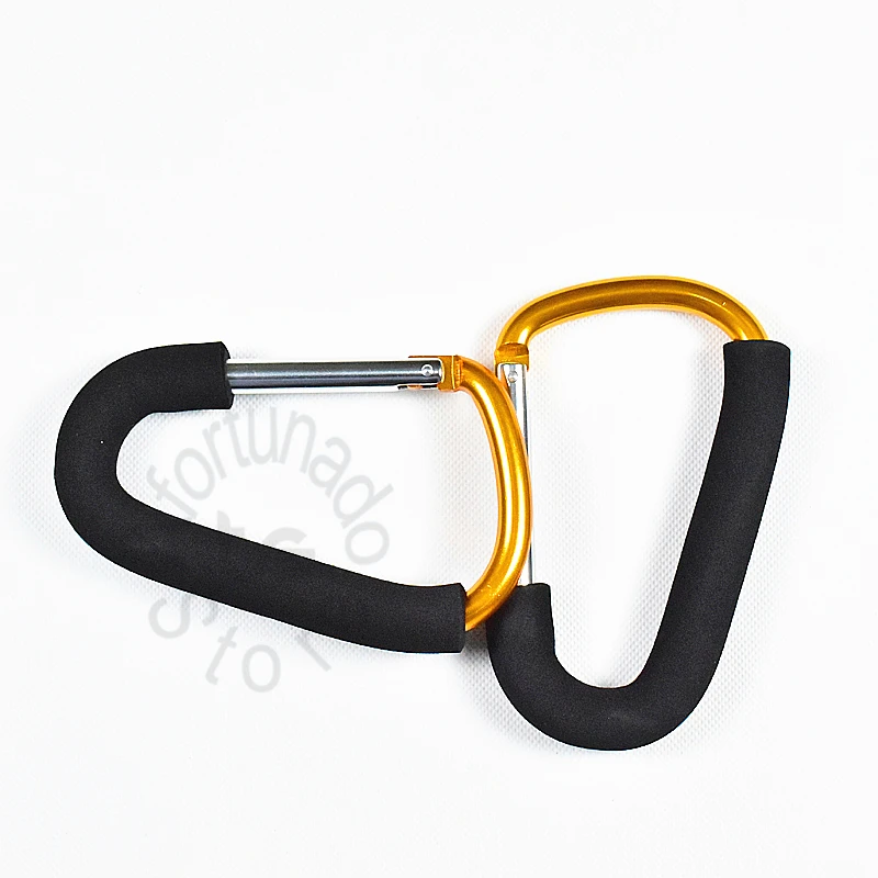 D-Shaped Carabiner Mountaineering 1Peice buckle Free shipping Outdoor biggest size Aluminium Alloy D-shaped Hook