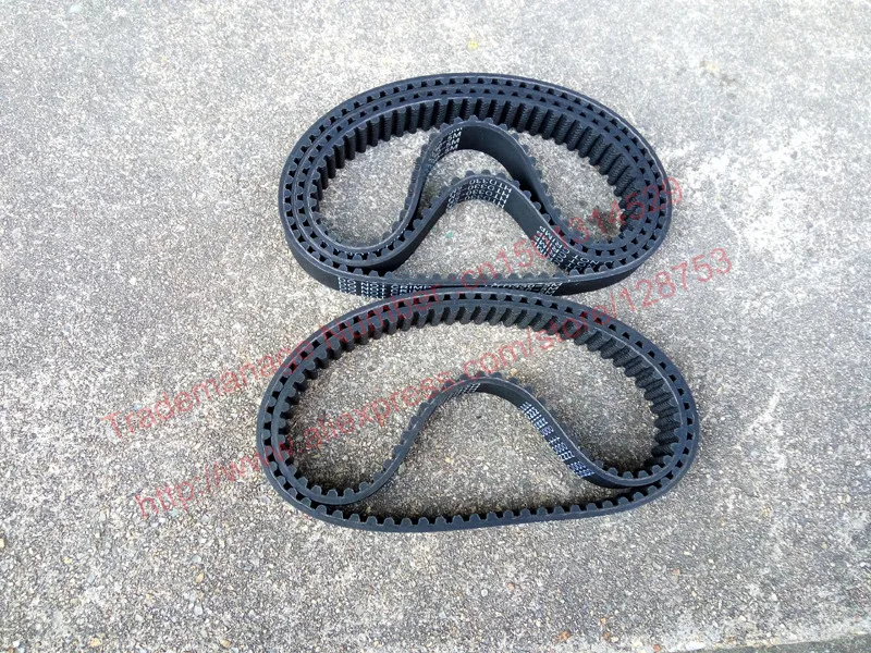 5 pieces HTD5M belt 200-5M-9 Teeth 40 Length 200mm Width 9mm 5M timing belt rubber closed-loop belt 200 HTD 5M S5M Belt Pulley