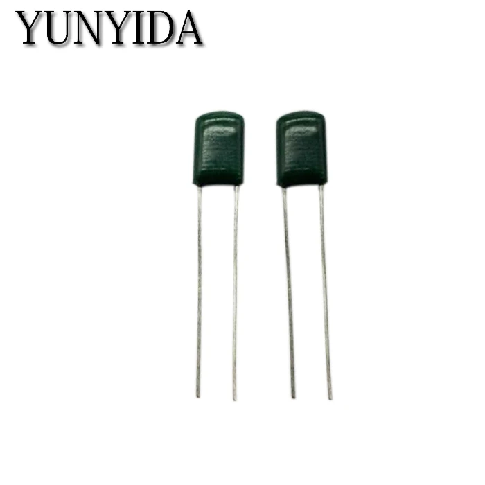 50 pcs   Polyester Film Capacitor   2A562J  100V  5.6NF  0.0056UF