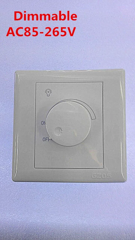 

LED Dimmer Switch AC85-265V 300W Brightness from Dark to Bright Driver Dimmers For adjustable LED lights 5 years warranty