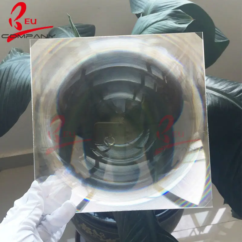 

330*330mmF350mm Big size acrylic Solar Concentrator Fresnel Lens