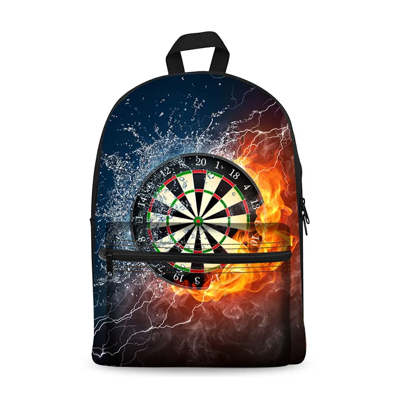 AnyFocus Canvas Boy Girl Backpack Children's Bag Teenage Boy Middle School Children's Backpack Computer Bag Burning series