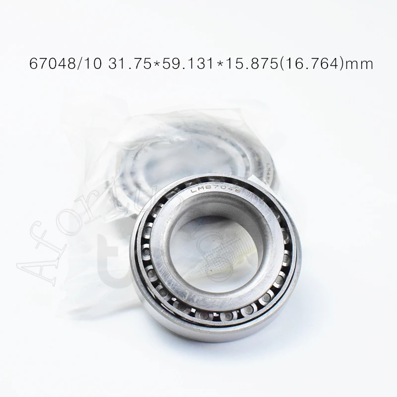 

67048 31.75*59.131*15.875(16.764)mm 1piece bearing LM67048/10 Tapered roller bearing Special bearings for automobiles