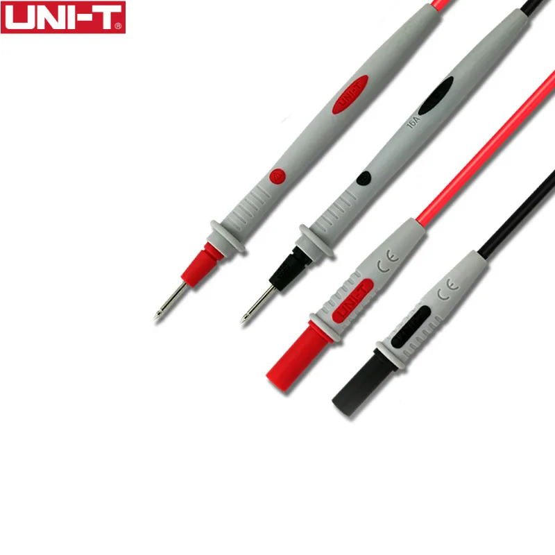 UNI-T UT-L16 Multimeter Connectoren Accessoires Probes Meetsnoeren Dubbele Geïsoleerde Silicagel Draad Materiaal