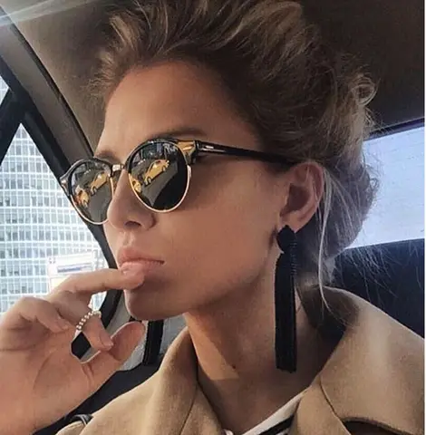 Fashion Retro Sunglasses for Men Women DCM