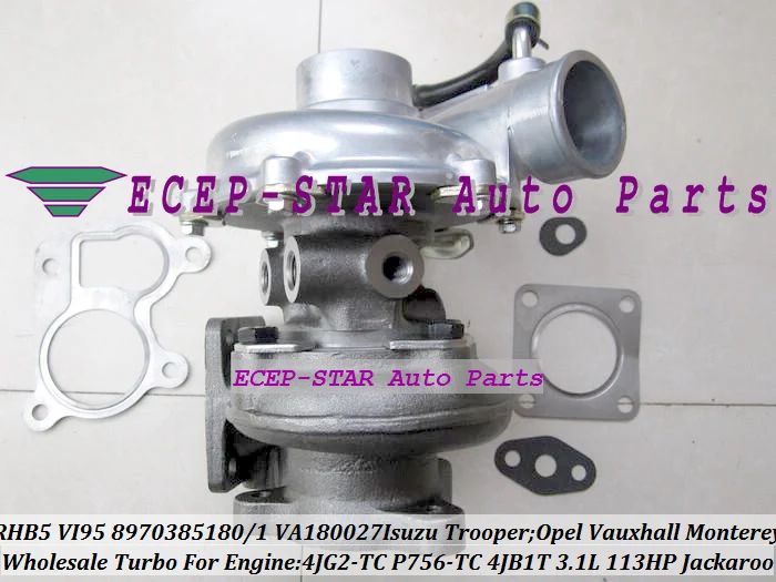 RHB5 8970385180 VI95 8971480750 8970863431 8971480762 8971228842 Turbo For ISUZU Trooper Rodeo JackarooMonterey 4JG2T 4JB1T 3.1L