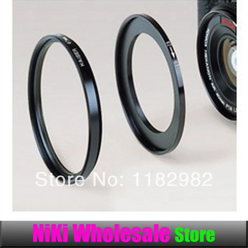 2pcs Camera Lens Filter Adapter Ring  Free Shipping 52mm-55mm Step Up Metal Lens Filter Ring 52-55 mm 52 to 55 Stepping Adapter