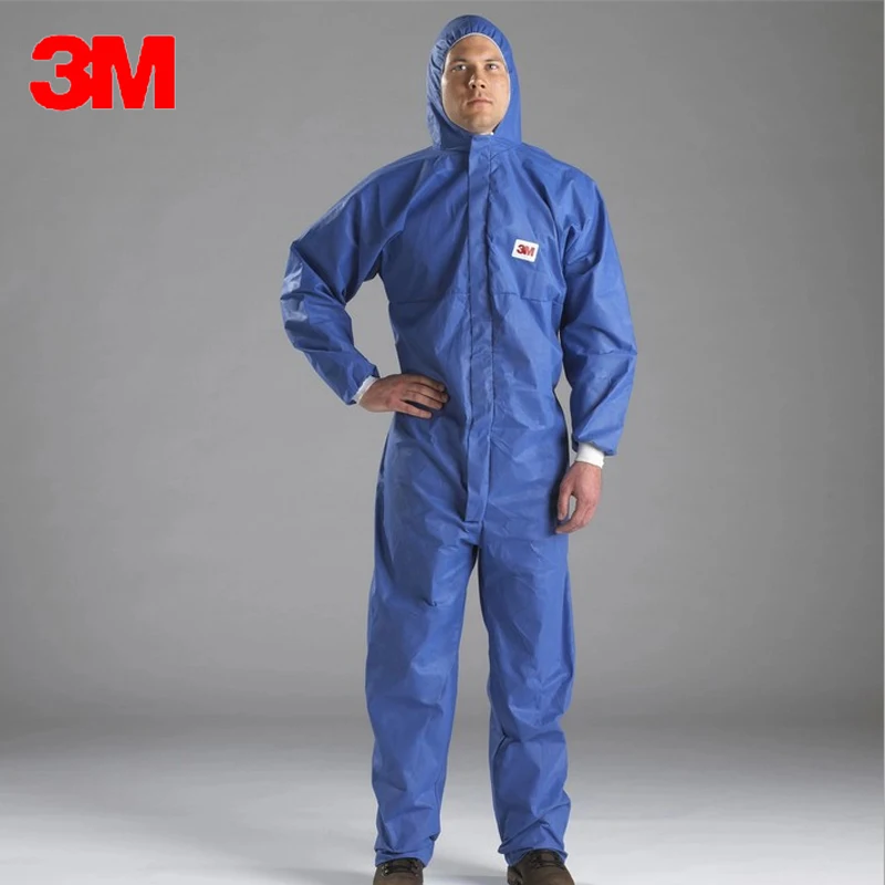 3M 4532 Protective Coverall CleanRoom Clothes Anti static Anti chemical liquid splash Radiation protection effective particles