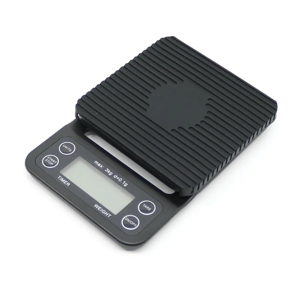 

3kg 0.1g Weighing Timing Electronic Scales Drip Digital Coffee Scale with Timer