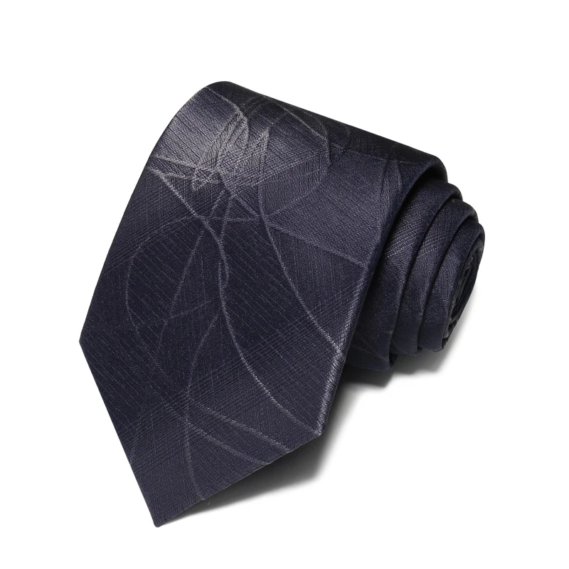 

Dark Grey High Quality Ties for Men Formal Business 8cm Tuxedo Suits Necktie Wedding Party Men‘s Ties Corbatas with Tie Gift