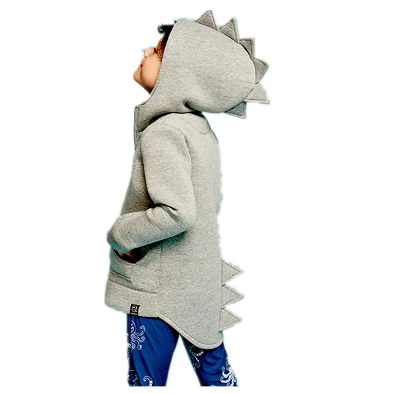 2020 Spring Baby Boy Jacket Dino Costume Children Clothes Fashion Girls Hoodies Sweatshirts Kids Outfits Cotton Boys Coat Tops