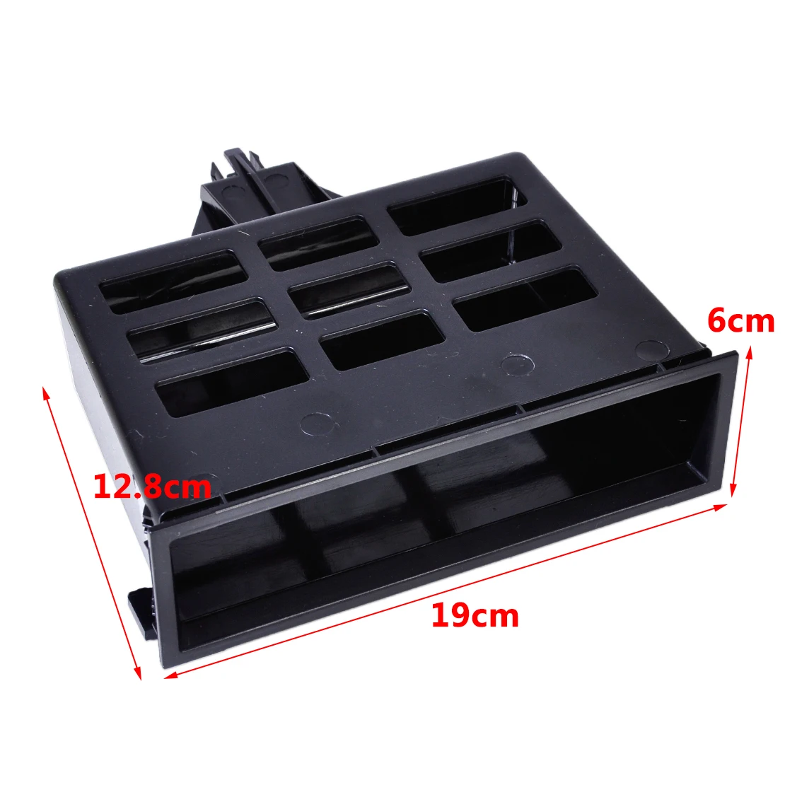 DWCX Dashboard Center Storage Tray Cubby Box 3B0857058 1J0857058A for VW Jetta Golf MK4 Bora Passat B5 Sharan Transporter