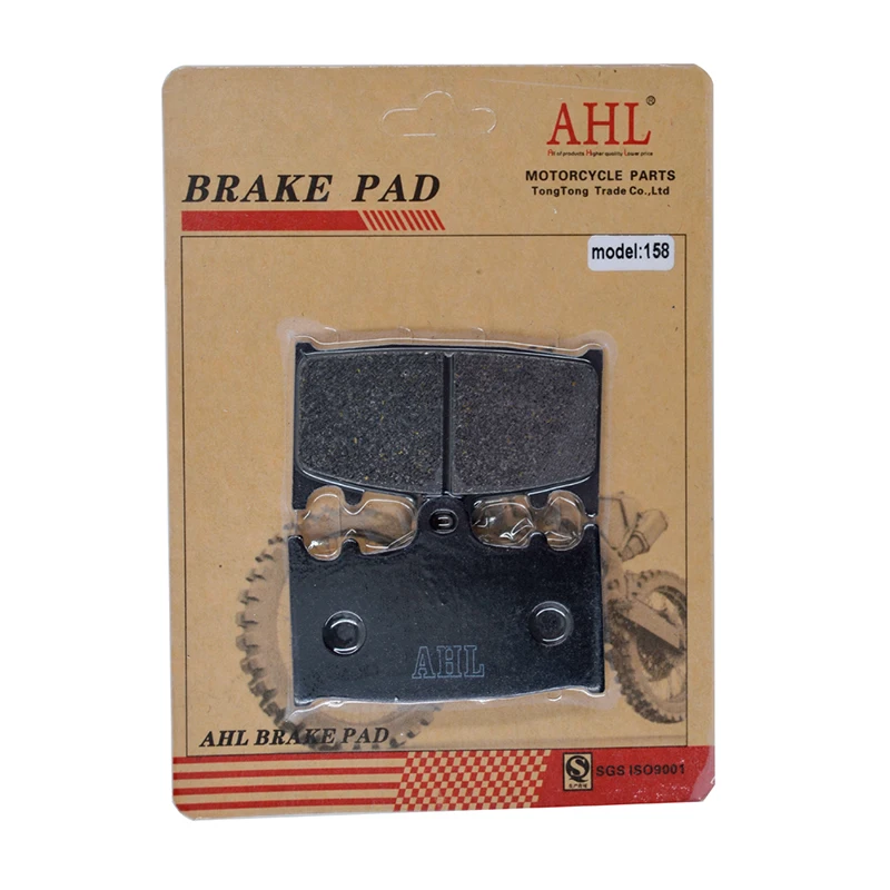 Motorcycle Parts Front & Rear Brake Pads Kit For KAWASAKI ZZR400 ZX400 N 1993-1999 ZX 6R 9R 600 400 ZX600F  ZX9R Brake Disc Pad